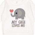 thumbnail image 3 of Inktastic My Gigi Loves Me Grandchild Toddler Sweatshirt, 3 of 4