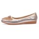 thumbnail image 4 of Zapatos Casuales Con Punta en Punta para Mujer Zapatos Planos Con Diamantes Imitación Suela Suave Guisantes Mocasines Baile (plata 33), 4 of 9