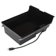 thumbnail image 4 of Caja de almacenamiento para consola central, organizador de apoyabrazos, bandeja contenedor con arnés de expansión USB de repuesto para Tesla modelo 3 Y 2021-2023 Flocado Jadeshay  A, 4 of 8