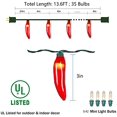 thumbnail image 3 of Cadena de luces GOOTHY 35 Red Chili de 4 m, conectables al aire libre, 3 of 8