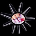 thumbnail image 2 of 500 Pcs Faux Ongles Style Français Demi-Couverture Faux Ongles, 2 of 9