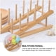 thumbnail image 2 of escurridor de platos multifuncional para cocina (color madera), 2 of 6