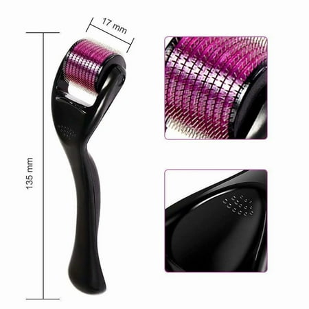 titanium derma micro roller acne regrowth beard needle loss skin care hair needles premium needling face canada