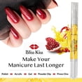 thumbnail image 3 of Bolígrafos para cutículas con aceite para uñas Bliss Kiss Crisp Fragrance x4, 3 of 8