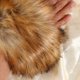 thumbnail image 4 of 1 Par Faux Fox Fur Brazo Calentadores Peludo Muñequera Puño Calentador Banda Elástica Anillo de Muñeca Regalos Decoración para Mujeres Fiesta Disfraces Un tamaño, 4 of 5