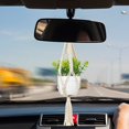 thumbnail image 4 of Macrame Plant Hangers 2 / 3 Pack Plant Hangers with Artificial Succulent Plants, 4 of 9