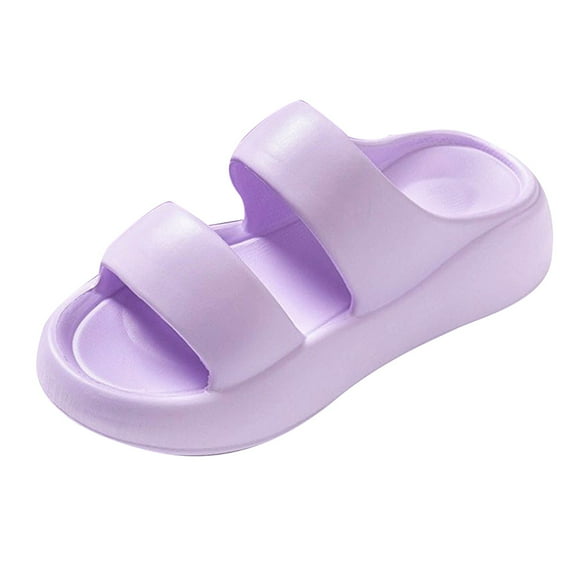 IUJSOY Orthopedic Slide Sandals for Women Pillow Soft Slip on Lightweight Summer Cloud Slippers