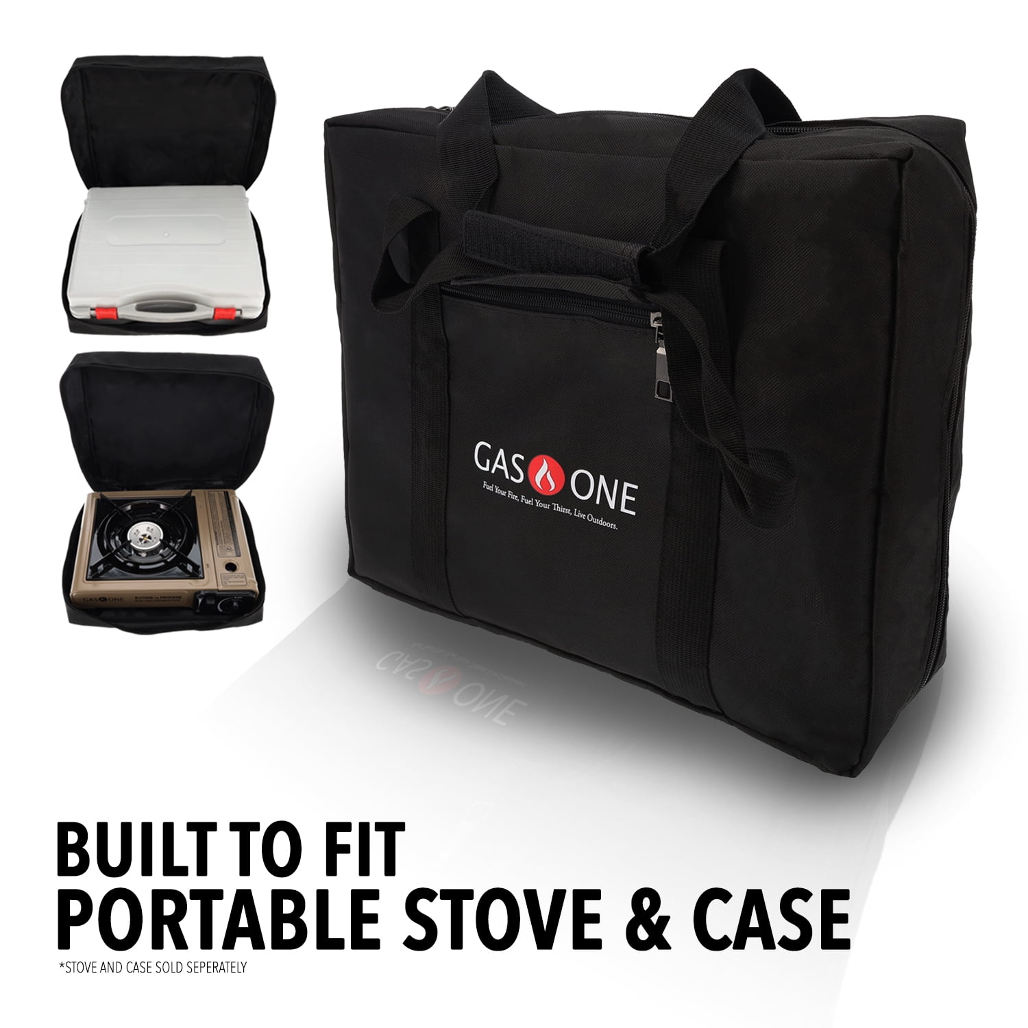 GasOne Single Burner Butane and Dual Fuel Camping Stove Bag