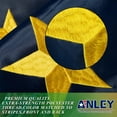thumbnail image 3 of Anley EverStrong Series Alaska State Flag 3x5 Feet - Embroidery & Heavy Duty Canvas Header - Alaska AK State Flags, 3 of 8