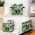 thumbnail image 6 of Panda Foldable Cube Organizer with Handle, 10.8"x10.5"x10.6", Large Capacity Storage Bins Organizer Bins Toy Box, 6 of 6