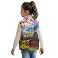 thumbnail image 3 of Pzuqiu Train Kid Outerwear Vest Size 2 Toddler Boy Clothes Versatile Fleece Zipper Winter Sleeveless Jacket with Pockets Personalized Fall Outfits Fashion Clothing for Boys, 3 of 7
