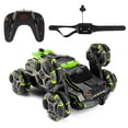 thumbnail image 1 of Carro de control remoto RC Stunt Car para niños 2.4GHz 4WD Control remoto Stunt Car 2 Modo de control Vehículos giratorios de doble cara 360 ° con luz de música en aerosol Romacci Carro de control remoto, 1 of 7