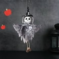thumbnail image 5 of Halloween Hanging Ghost Decorations Outdoor,Pumpkin Witch Halloween Tree Ornaments,Cute Flying Ghost Straw Windsock Pendant Home Indoor Decor Yard Patio Lawn Garden Outside Party Supplies, 5 of 7