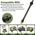 thumbnail image 3 of Professional Pressure Washer Sprayer Wand 1900PSI Weather With 1/4inch Quick Connector for Car Washing Machine, 3 of 7