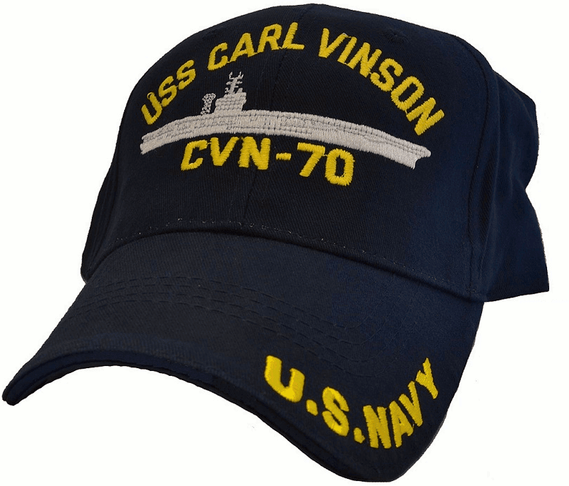 USS Carl Vinson CVN-70 Low Profile Cap 