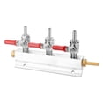 thumbnail image 1 of Colector de bloque de distribución de gases de CO2 con púas de manguera de 7 mm Vino, 1 of 8