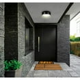 thumbnail image 4 of CWI Lighting Campton 3 Light Drum Shade Contemporary Metal Flush Mount in Black, 4 of 6