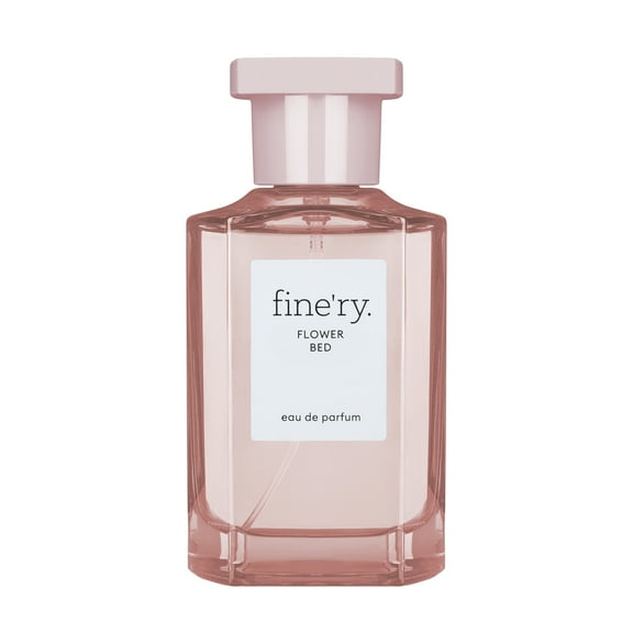 Fine'ry Perfume Peony, Green Apple & Jasmine - Flower Bed, Fragrance 2fl oz
