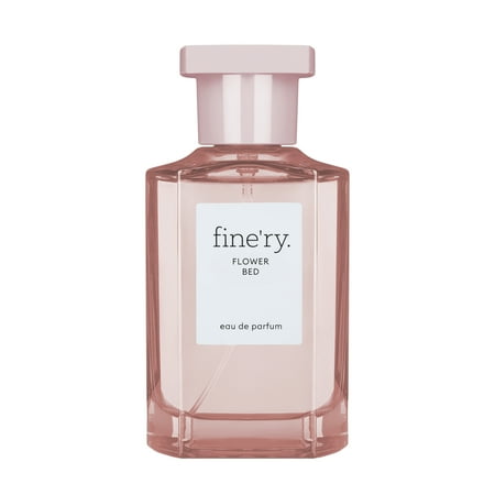 Fine'ry Perfume Peony, Green Apple & Jasmine - Flower Bed, Fragrance 2fl oz