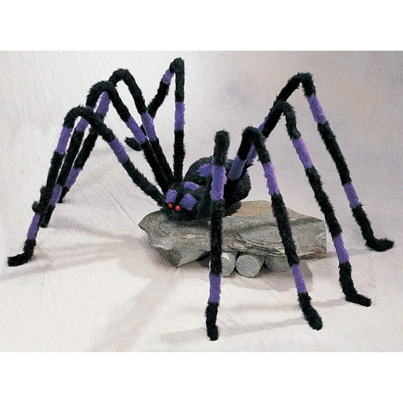 Giant Purple & Black Hairy Spider