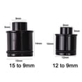 thumbnail image 4 of 2pc 12/15mm to 9mm Thru Axle Quick Release Bike Hub Conversion Adapter, 4 of 10