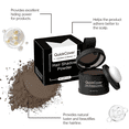 thumbnail image 7 of Hairline Powder Hair Root Dye for Women, Hair Shadow Powder Root Touch Up Powder, Waterproof Hair Shading Sponge Brown,Quick Root Cover Up, Hair Fibers for Thinning Hair, 7 of 7