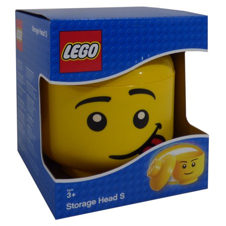 LEGO Storage Head Small Silly Face (Best Flowing Small Block Ford Heads)