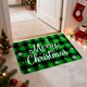 thumbnail image 1 of Alfombra De Poliéster Felpudo Navideño De Poliéster Verde De 40x60cm, Decorativo Para Sala De Estar, Dormitorio, Cocina Y Entrada (1 Unidad) Rkxzt, 1 of 8
