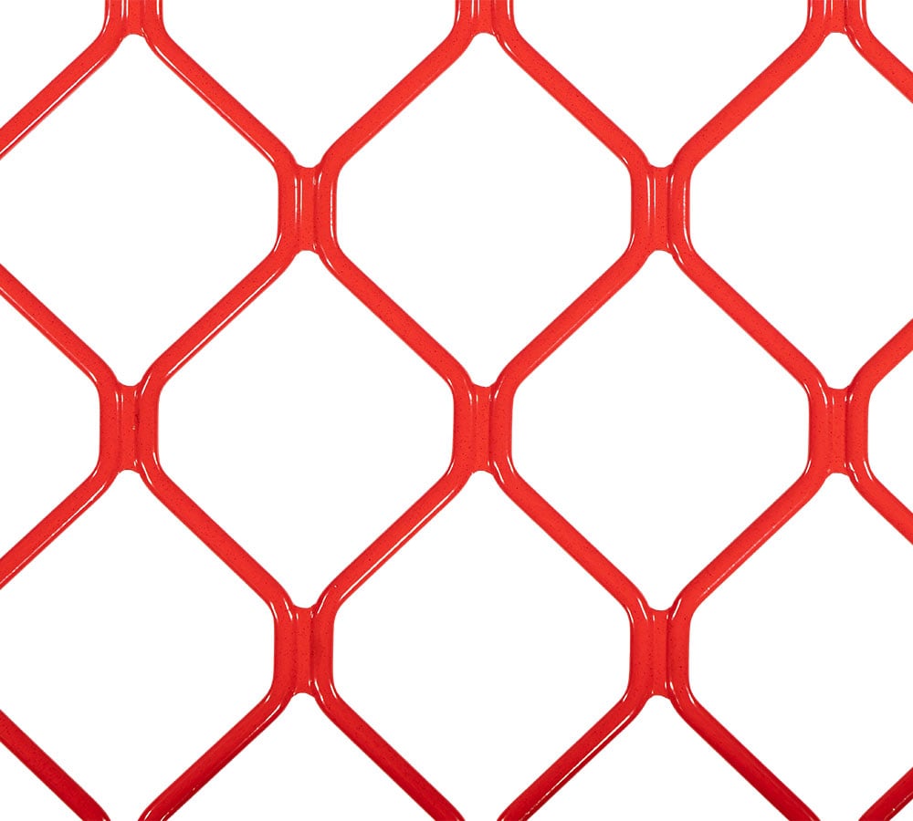 20 Pack 48"x30" (Drop) Red-Coated Aluminum Mesh Brick Guard Corner Protector - L Shape Mesh Edge Guard Corrosion Resistant