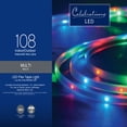 thumbnail image 1 of Luces de Navidad LED para celebraciones, multicolor, 108 quilates, 5,5 m, 1 of 3
