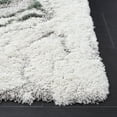 thumbnail image 3 of SAFAVIEH Horizon Konstantinos Abstract Shag Area Rug, Grey/Green, 4' x 6', 3 of 8
