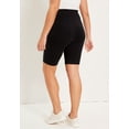 thumbnail image 2 of June + Vie Women's Plus Size Classic Bike Shorts, 2 of 3