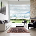 thumbnail image 7 of Ahgly Company Machine Washable Indoor Rectangle Industrial Modern Khaki Rose Pink Area Rugs, 7' x 9', 7 of 7