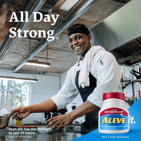 Aleve Caplets Soft Grip Arthritis Cap Naproxen Sodium Pain Reliever, 270 Count