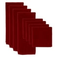 thumbnail image 2 of Design Imports 70324A Torchon et Chiffon en Microfibre Rouge - Ensemble de 8, 2 of 2