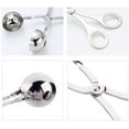 thumbnail image 4 of Stainless Steel Meat Baller Tongs, 2PC Kitchen Tools for Meatball Maker Melon Baller, 4 of 6