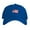 Royal Blue, variant on - American USA Waving Flag Embroidered Dad Hat