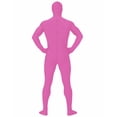 thumbnail image 2 of AltSkin Adult/Kids Full Body Stretch Fabric Zentai Suit Costume - Pink (Kid Large), 2 of 4