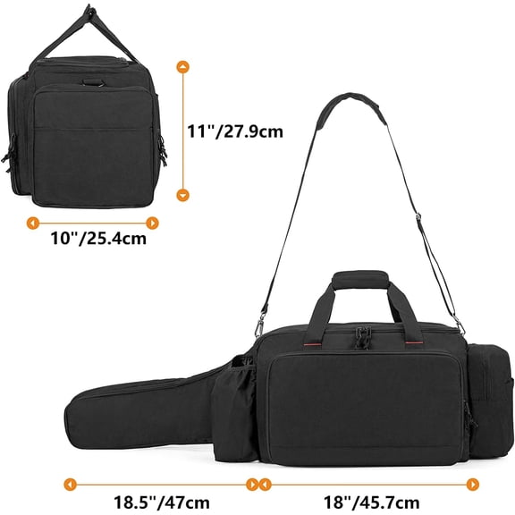 samdew Chainsaw Carrying Case, Padded Chainsaw Storage Bag Compatible with  14 & 16 & 18 Inch Power Chainsaw