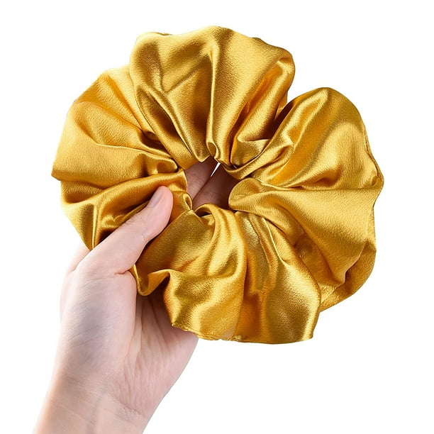 Large hair scrunchies deals