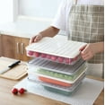 thumbnail image 6 of Snackle Box Container TASTAN 3-Tier Dumpling Freezer Container-Bpa-Free Quick Freeze Storage Box for Meal Prep & Refrigerator Organization, Prokeeper Storage Containers, B, 6 of 9
