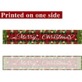 thumbnail image 3 of Christmas Table Runner, Merry Christmas Runner for Table, Christmas Poinsettia Table Runners 72 Inches Long, Red Winter Holiday Happy New Year Small Runner Rug for Home Decorations Decor Dining Room, 3 of 6