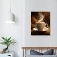 thumbnail image 3 of Nawypu Coffee and Coffee Bean Kitchen Wall Art Painting Pictures Print On Canvas Food The Picture for Home Modern Decoration, 3 of 4
