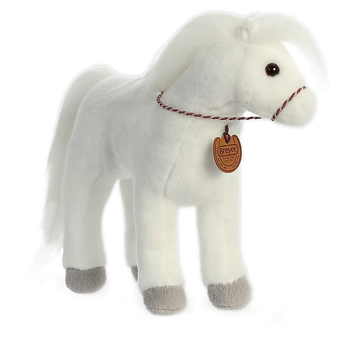 Aurora World Breyer Arabian Horse Plush Toy in White