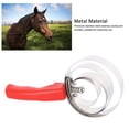 thumbnail image 3 of Horse Curry Comb, Stainless Steel Multipurpose Curry Comb Reversible  for Grooming, 3 of 8