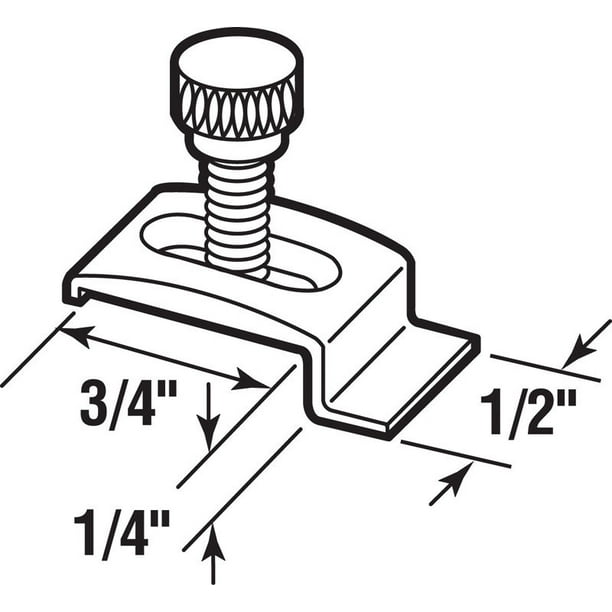 Storm Window Panel Clips,No 181050, PRIME LINE PRODUCTS
