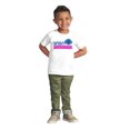 thumbnail image 3 of Vaporwave Aesthetic NASA Worm Logo Toddler Boy Girl T Shirt Infant Toddler Brisco Brands 4T, 3 of 6