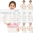 thumbnail image 3 of hengsof Children's Pearl Heart Print Sweater, Fluffy Pink Soft Knit Pullover, Cute Sweet Casual Top, 3 of 6