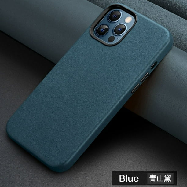 Funda Magnética De Cuero PU De Lujo Para iPhone 11 12 Pro Max 12 Mini Magsafe Trasera Protectora Completa