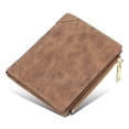thumbnail image 1 of Cartera delgada plegable para hombre, billetera minimalista de gran capacidad con bolsillo frontal para hombre, fina y elegante, 1 of 6